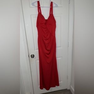 cute, simple , red dress